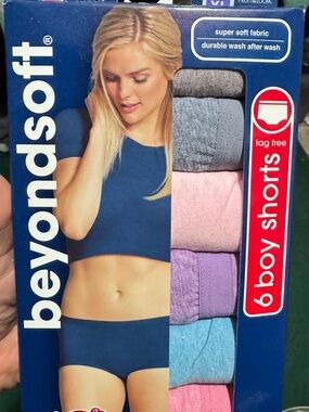 Fruit of the Loom Boy Shorts Pack - 6 pk Tag free Super Soft